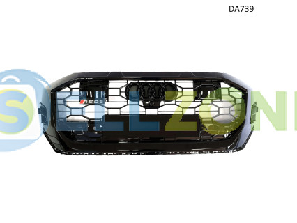 RSQ8 Μπροστινή μάσκα για Audi Q8 2018-2023 Honeycomb - DA739